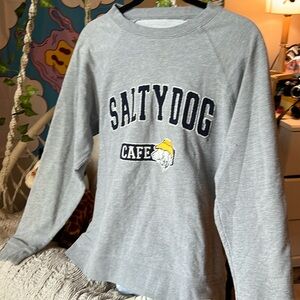 Vintage inspired salty dog cafe sweatshirt